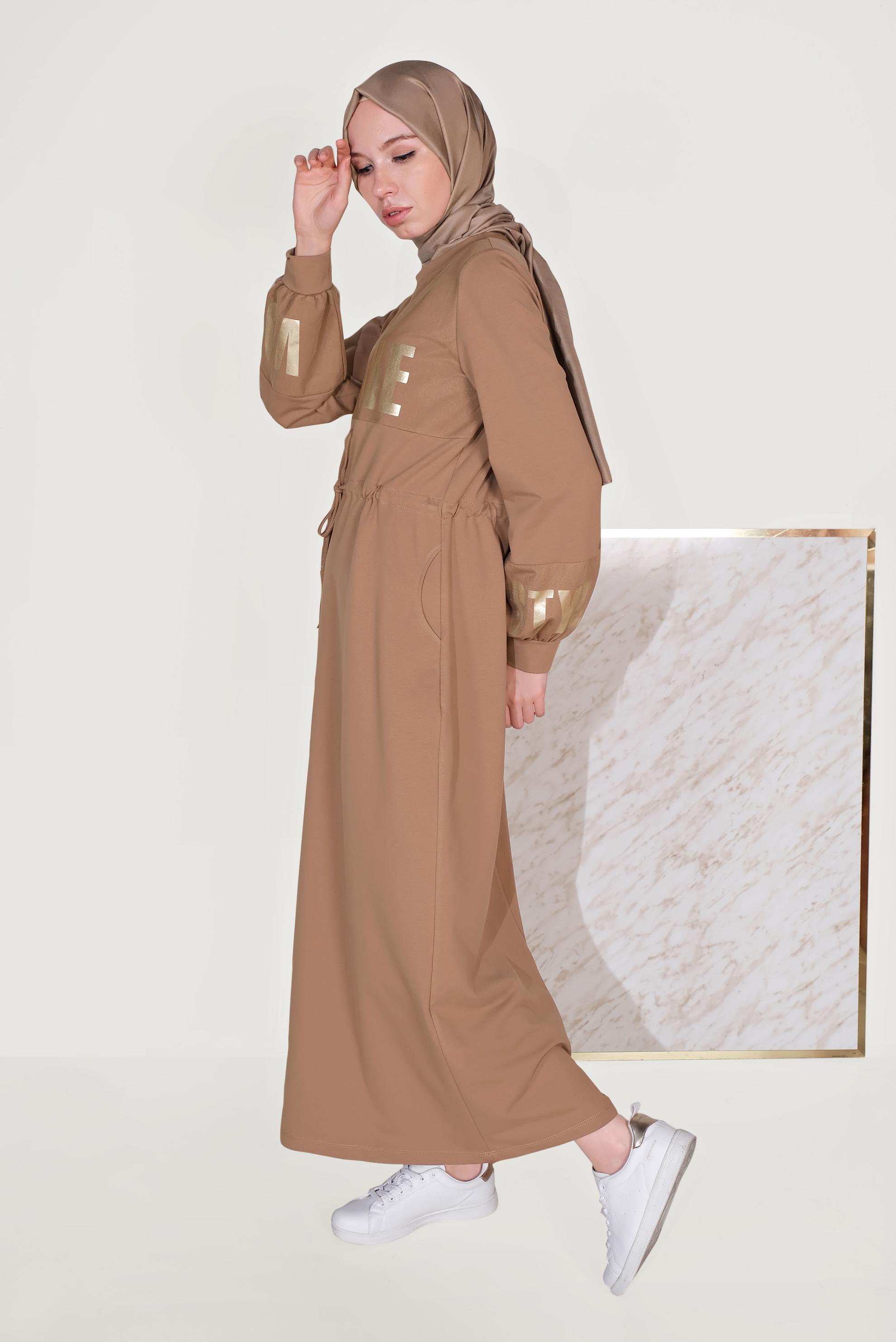 ROBE SPORT A TAILLE NOUEE HIJAB FEMME ALV NA