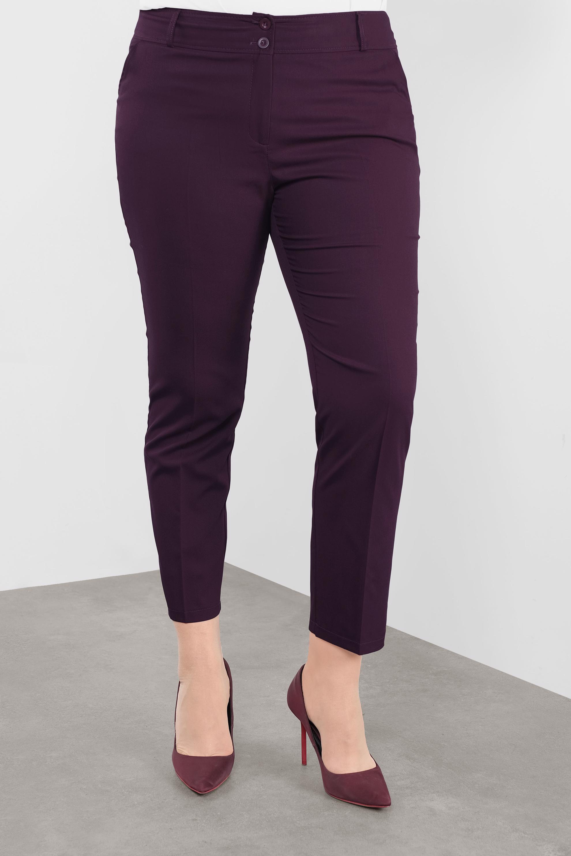 ALVINA MID-RISE PONTE-KNIT PANTS