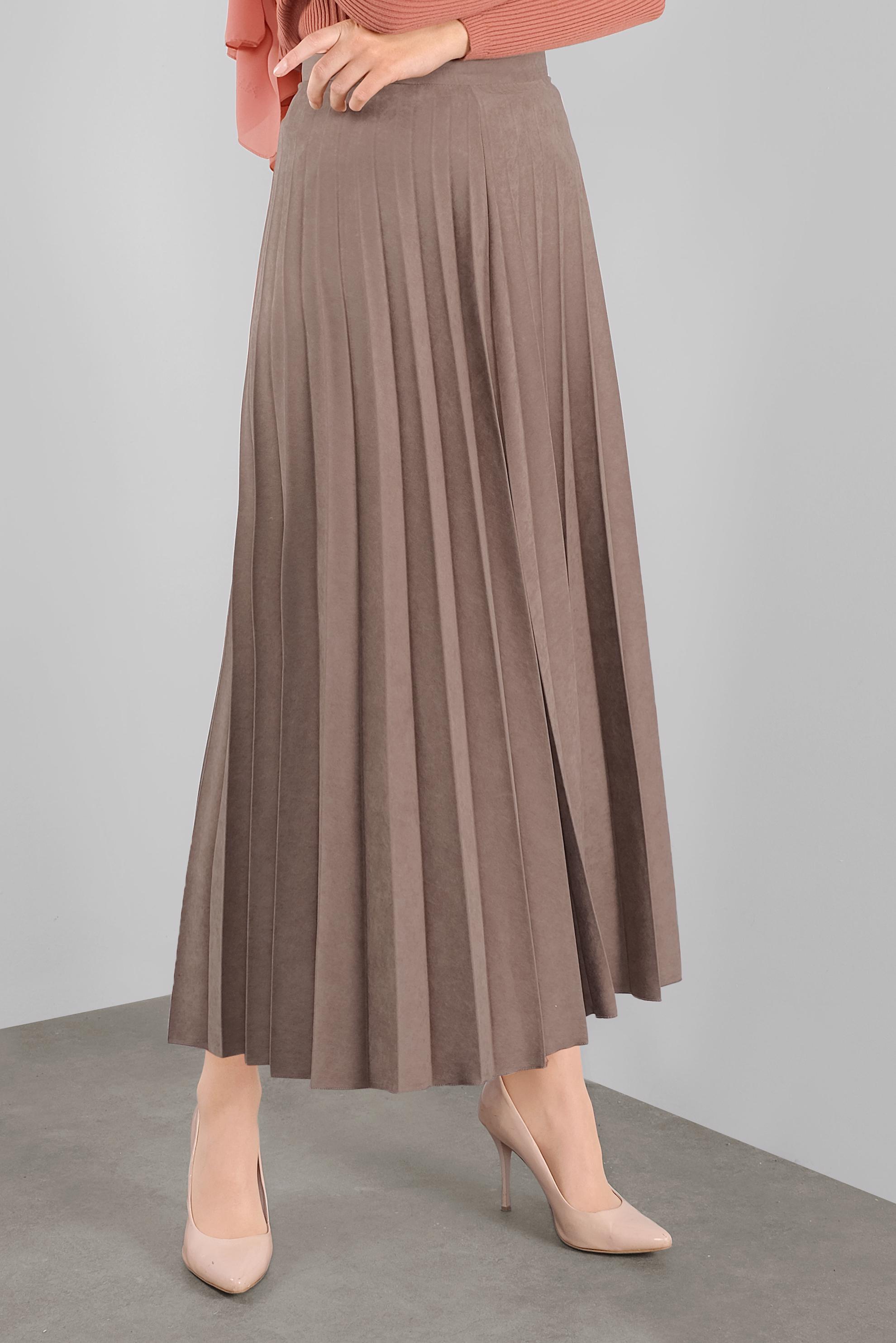  Oalka Womens Pleated Skirt