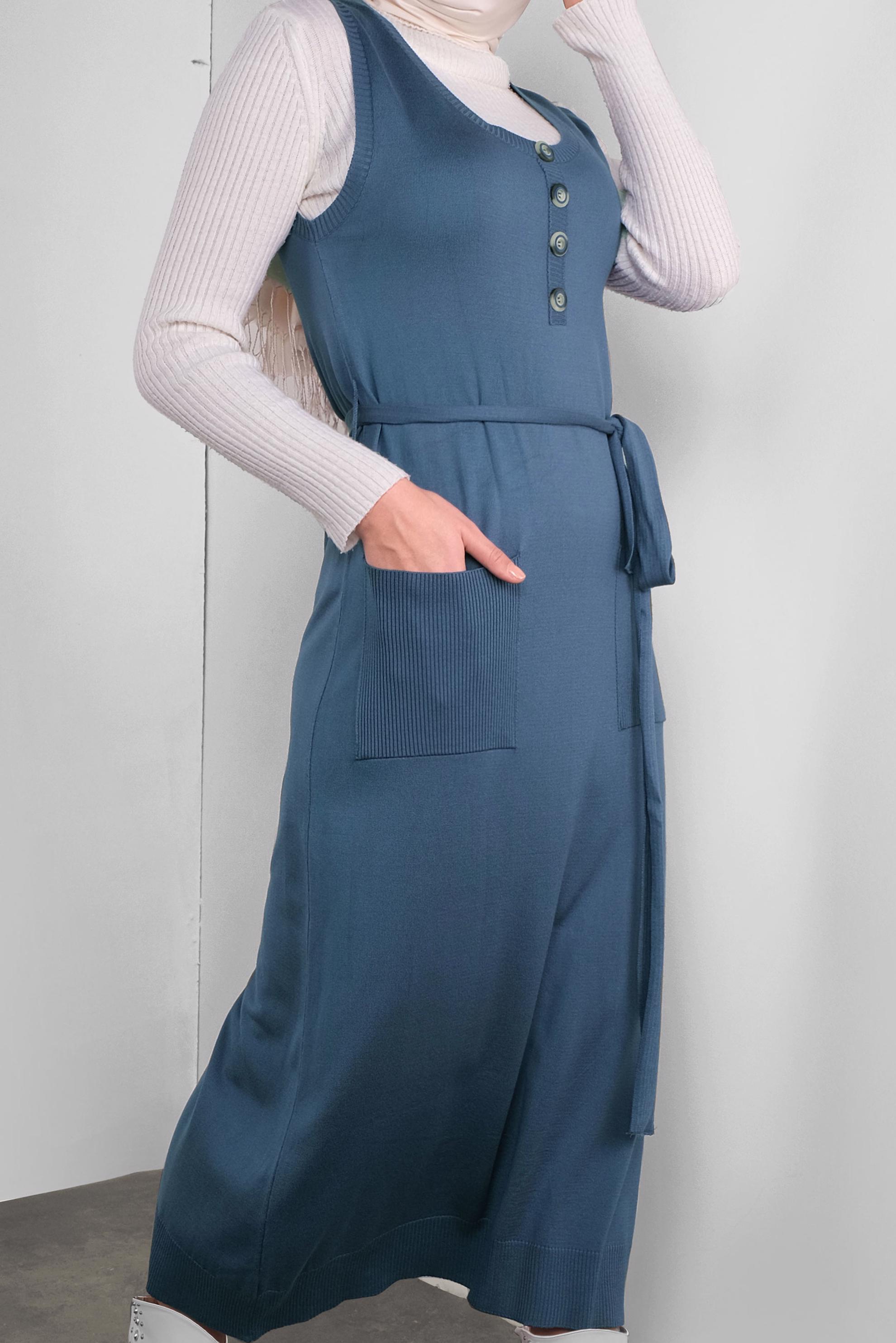 Pinafore on sale skirt blue