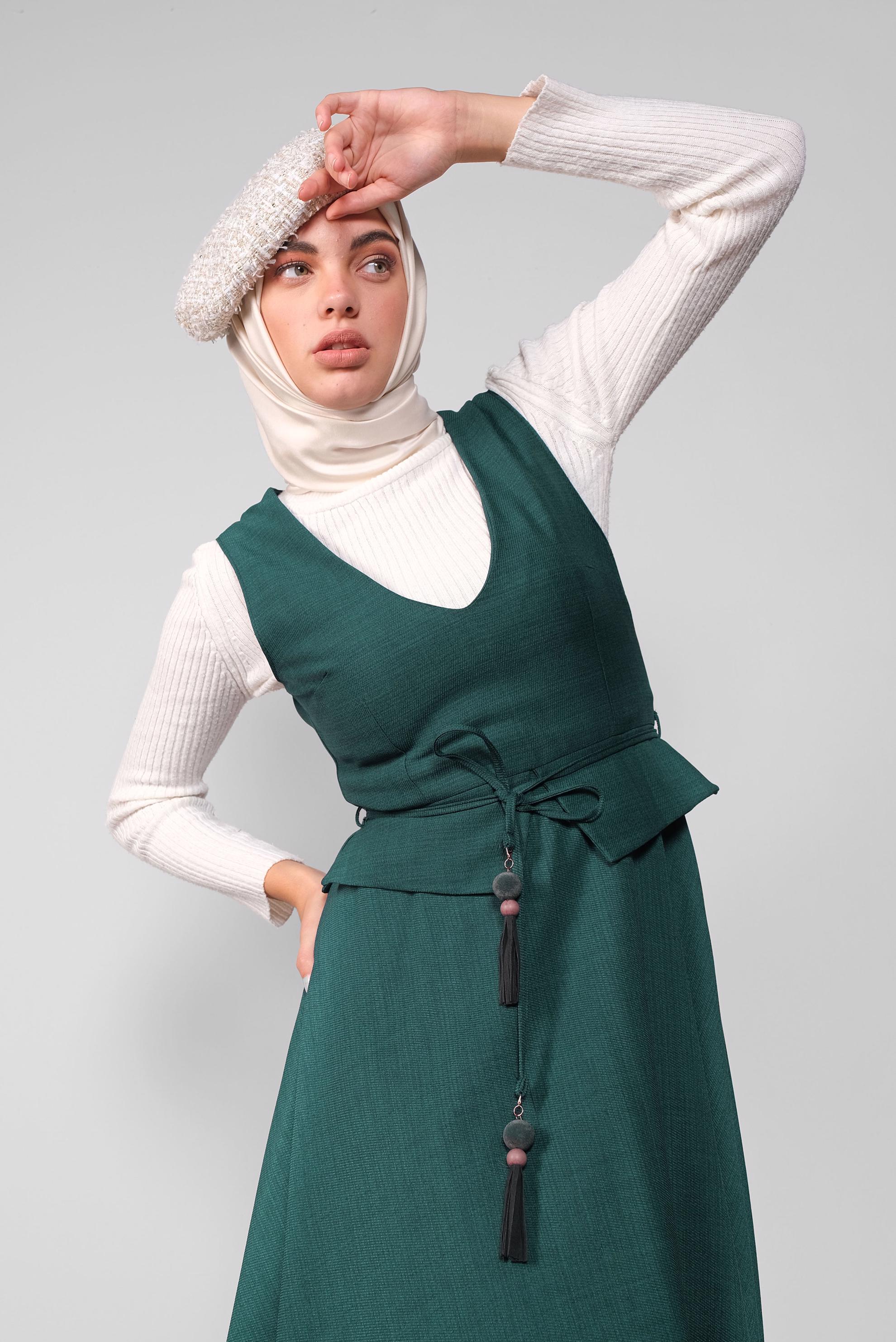 Pinafore 2025 skirt green