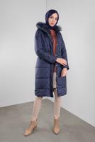 HOODED PUFFER COAT 90114 