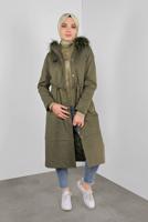 SMOCKED-WAIST PARKA 90137 