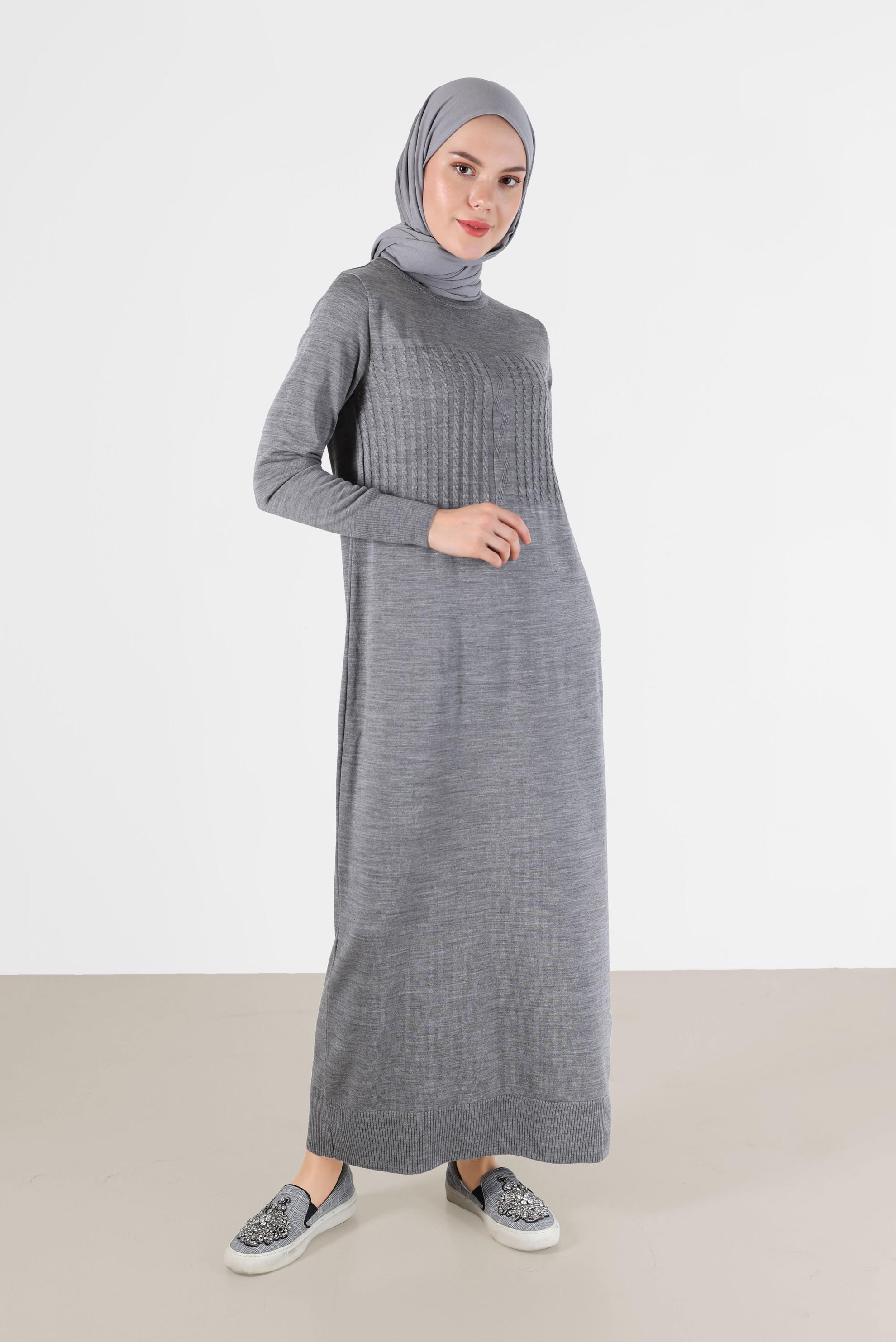 Knitted on sale abaya dress