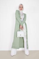 LONG KNITWEAR CARDIGAN WITH POCKET 42114 