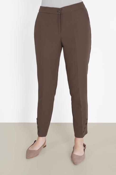 Female  BUTTON DETAIL TROUSERS 70269 