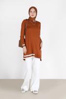 2-COLOR KNITWEAR TUNIC 42039 