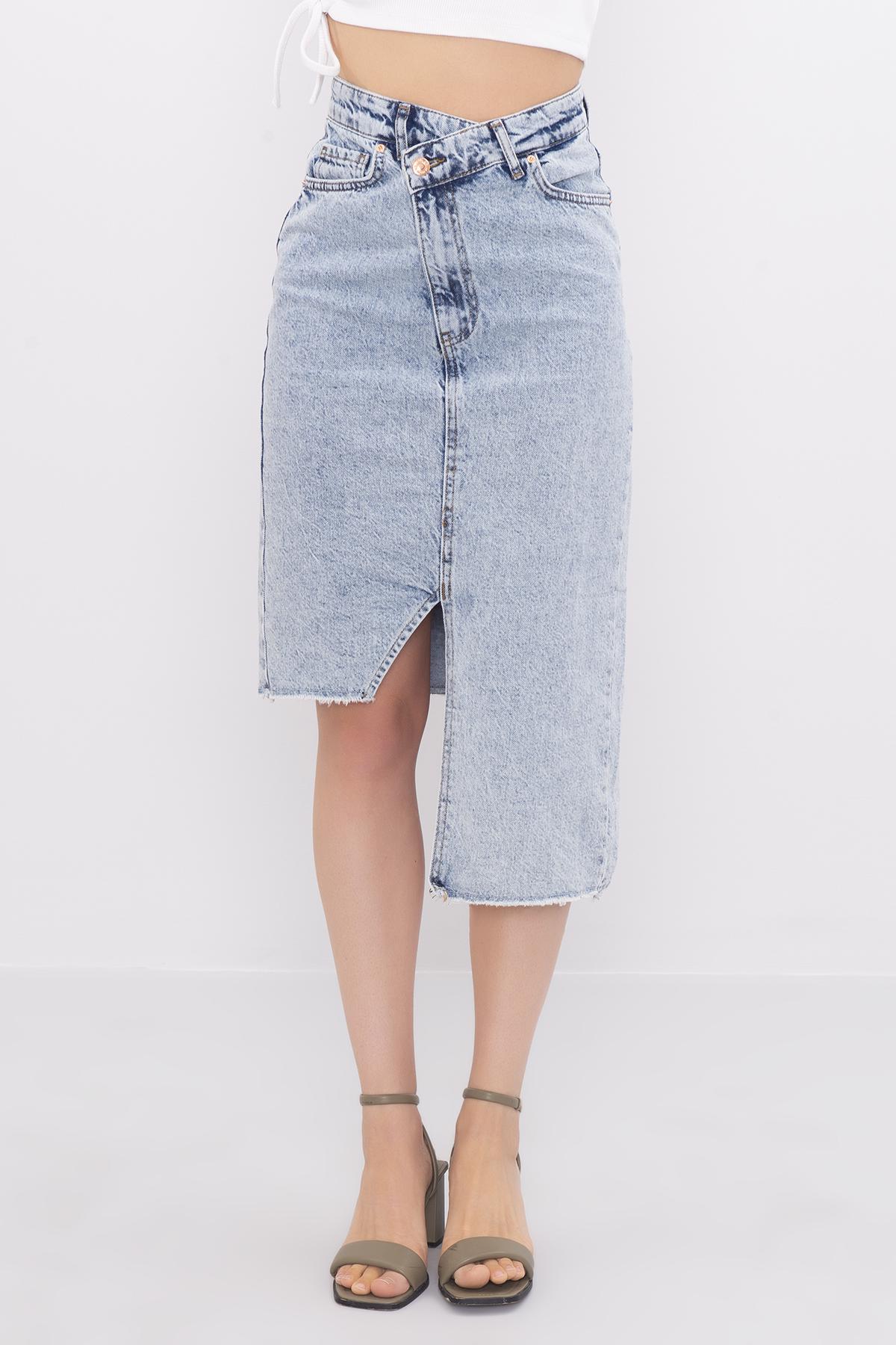 Decjuba denim midi clearance skirt