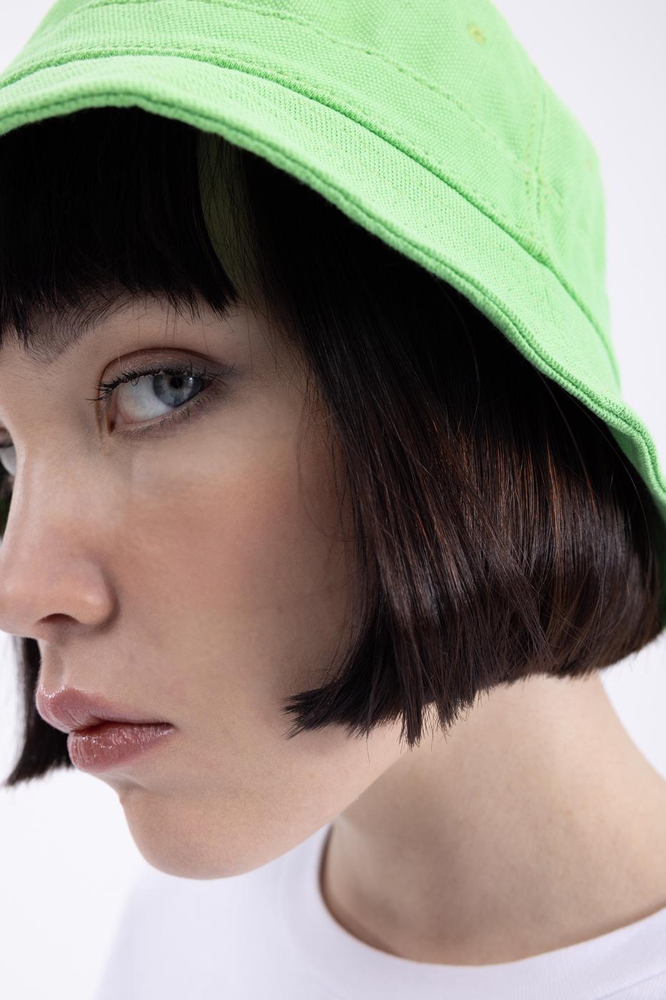 Bayan Yeşil Bucket Şapka