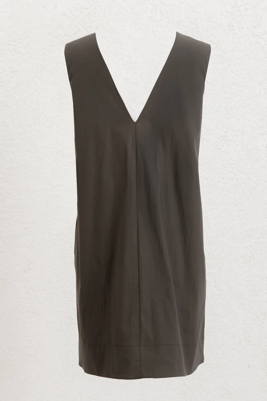 Bayan Haki Oversize Mini Elbise