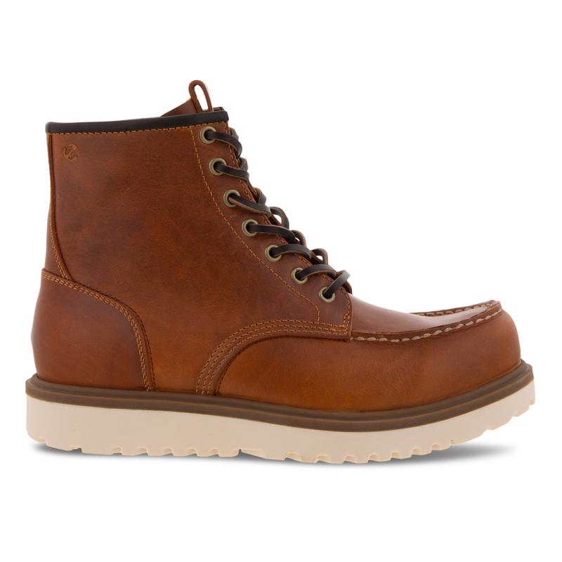 Ecco track 6 moc toe clearance boot