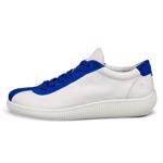 Blue ECCO Soft Zero W White