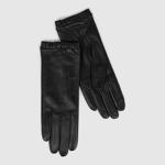 Black ECCO Womens Classic Gloves