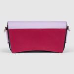 Pink ECCO Textureblock Pinch Bag