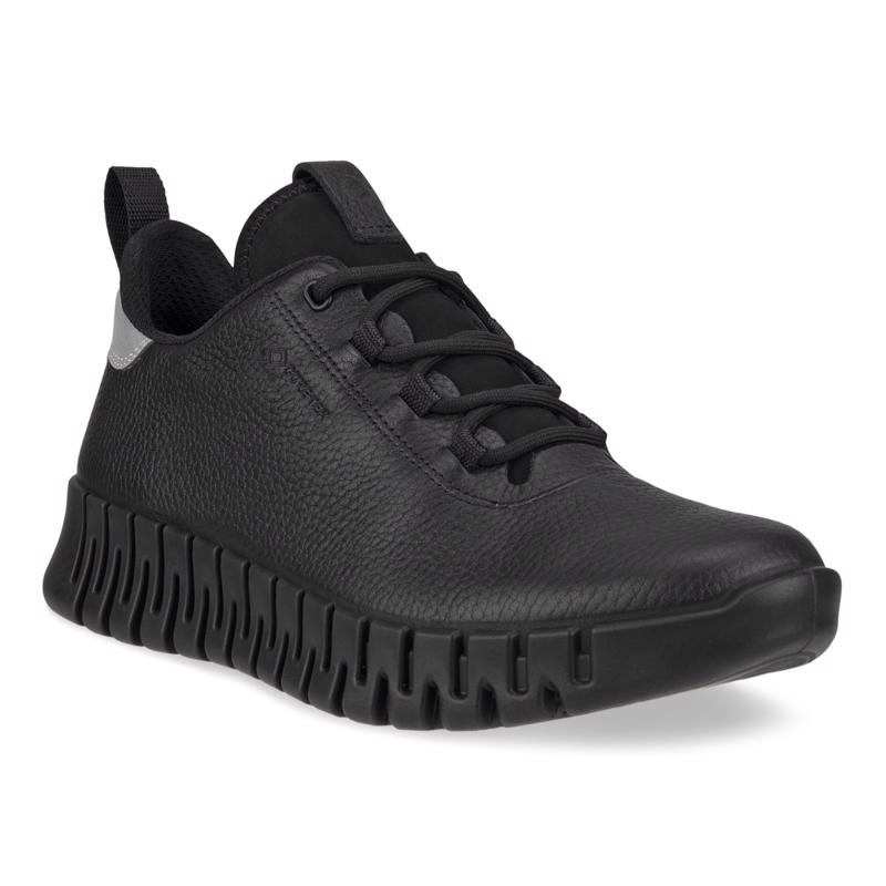 Ecco womens black sneakers online