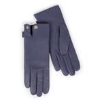 Navy ECCO Womens Snap Gloves