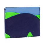 Green ECCO Wallet Card Case Patched