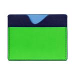 Green ECCO Wallet Card Case Patched