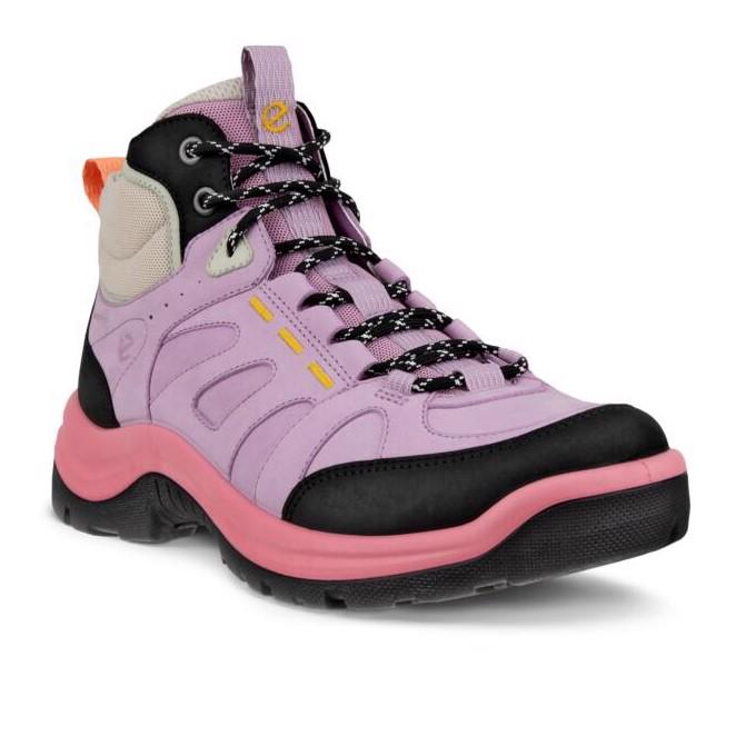 Ecco boots pink new arrivals