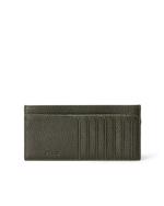 Green ECCO Wallet Pebbled Leather