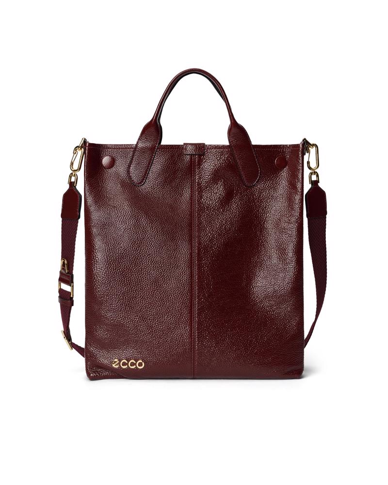 ECCO Tote Soft NS Shine Pebbled Leather ECCO Turkiye