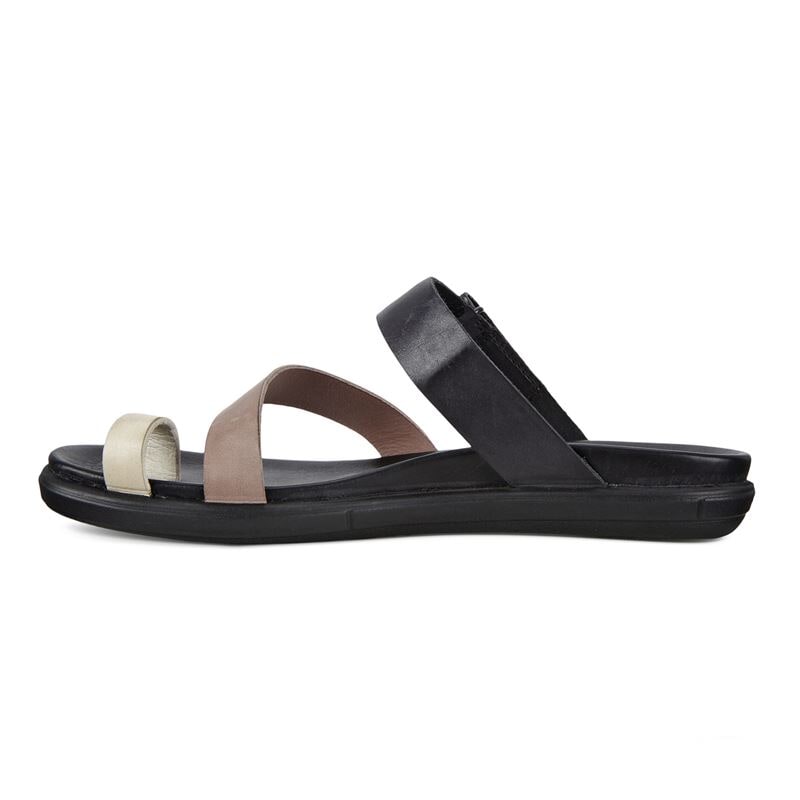 ECCO SIMPIL SANDAL LIMESTONE/WOODROSE/BLACK | ECCO® Türkiye