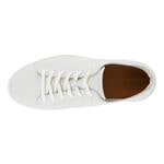 White ECCO STREET TRAY M Laced Shoes