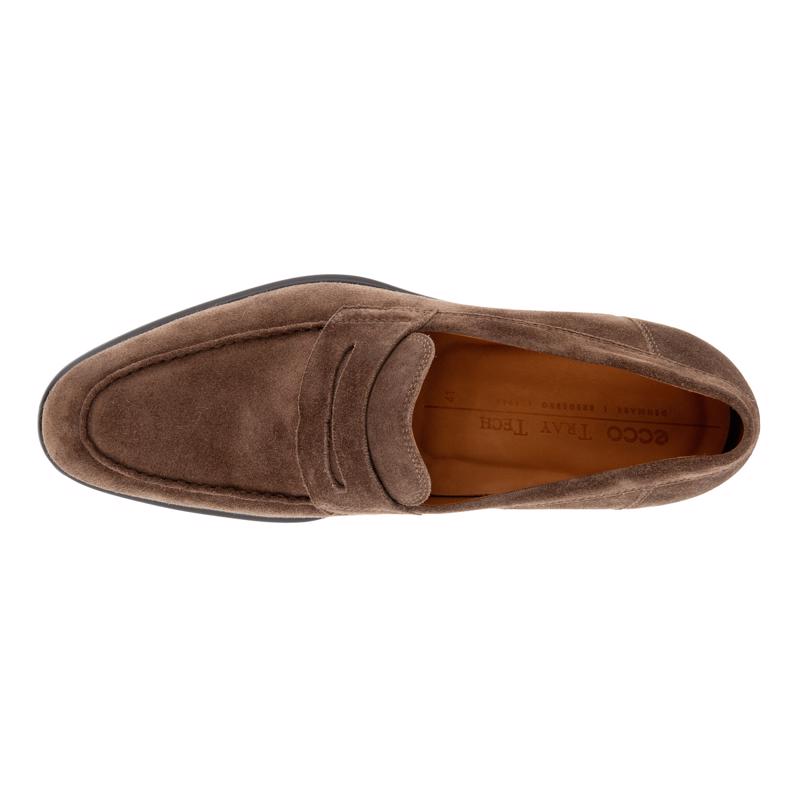 Ecco shop suede loafers