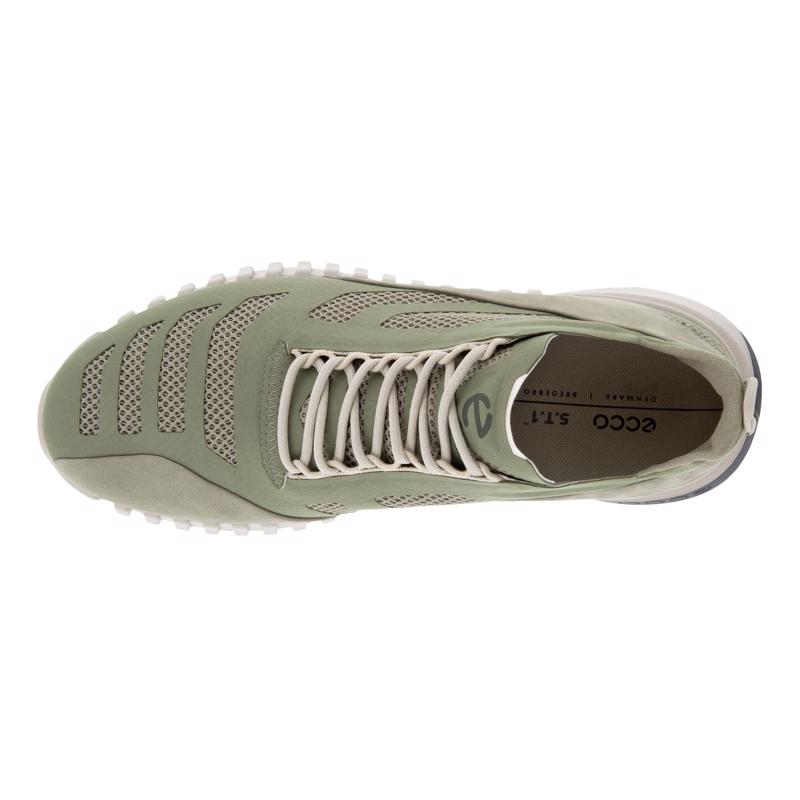  ECCO Men's MX Low Slip On Sneaker, VETIVER/VETIVER, 9-9.5