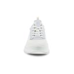 White ECCO ATH-1F W SNEAKER LACE MES