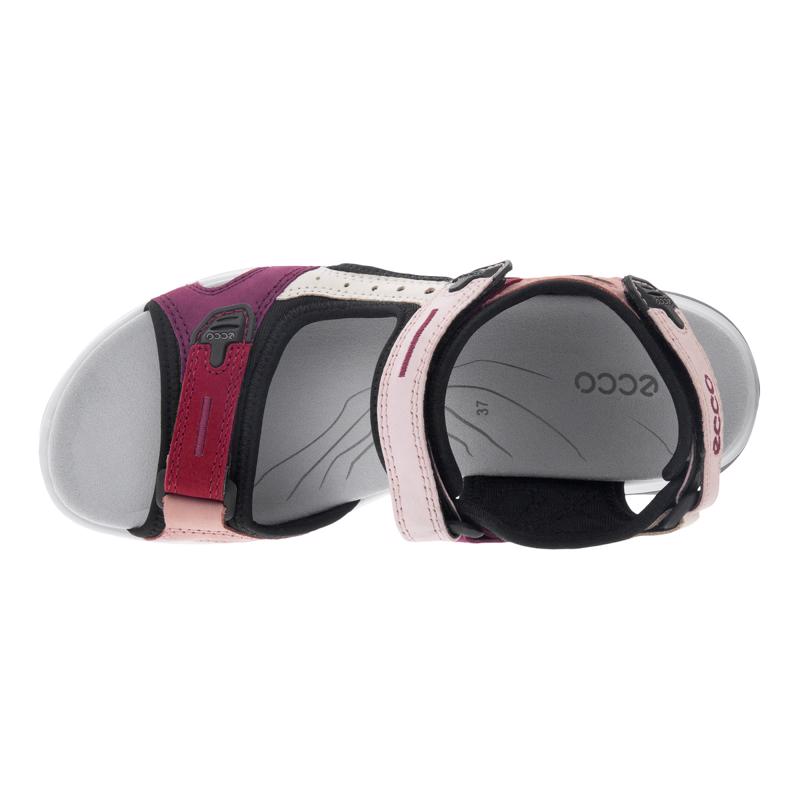 Ecco discount red sandals