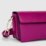 Pink ECCO Textureblock Pinch Bag Compact