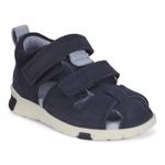 Navy ECCO MINI STRIDE SANDAL NIGHT SKY