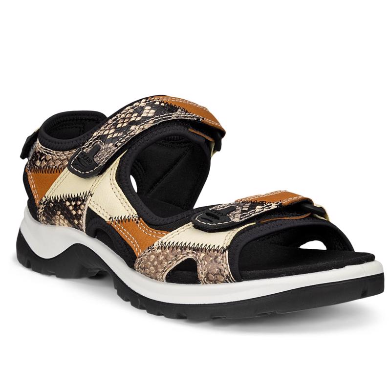 Ecco multicolor sandals clearance