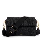 Black ECCO Pinch Bag L Quilted Wave