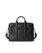 SIYAH ECCO Laptop Bag Pebbled Leather