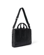 Black ECCO Laptop Bag Pebbled Leather