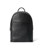 Black ECCO Round Pack L Pebbled Leather Bag