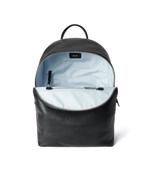 Black ECCO Round Pack L Pebbled Leather Bag