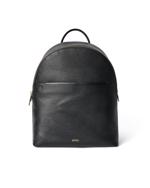 SIYAH ECCO Round Pack M Pebbled Leather Bag