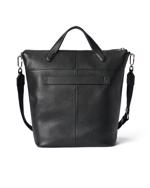 Black ECCO Tote L Pebbled Leather Bag