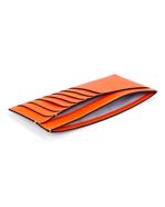 Orange ECCO Wallet Pebbled Leather