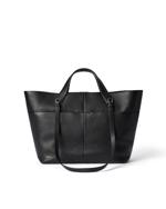 SIYAH ECCO Tote M Pebbled Leather Bag