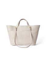 Beige ECCO Tote M Pebbled Leather Bag