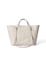 Beige ECCO Tote M Pebbled Leather Bag