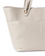 Beige ECCO Tote M Pebbled Leather Bag