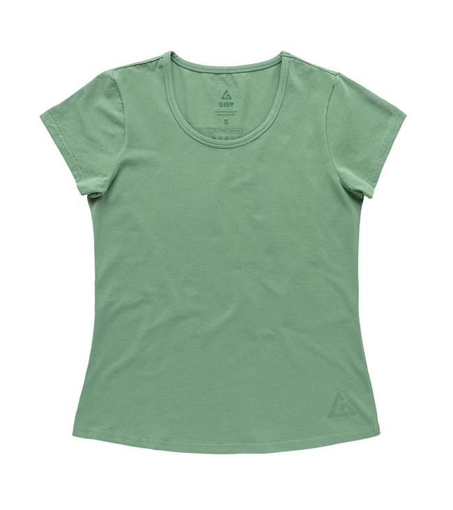 Bayan Yeşil Basic Tişört