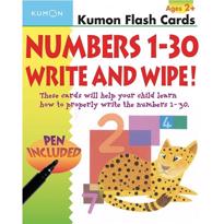 genel Numbers 1-30 Write & Wipe 