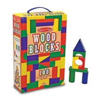 genel Wooden Animal Nesting Blocks - 100 Pieces 