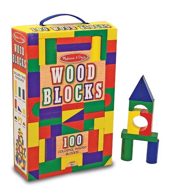 Men genel Wooden Animal Nesting Blocks - 100 Pieces